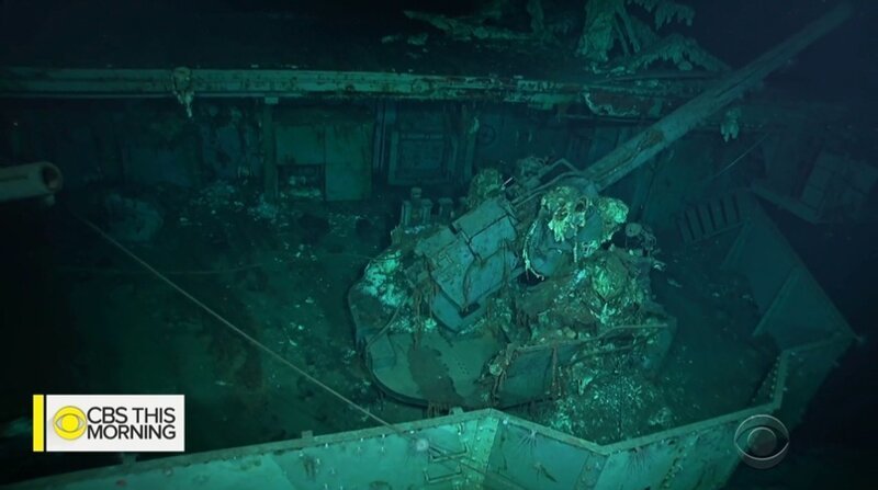 12 февраля 2019 найден на дне Тихого океана американский авианосец "USS Hornet"