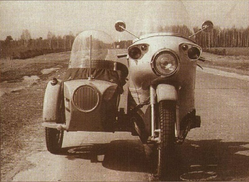 М-100 - мотоцикл особого назначения