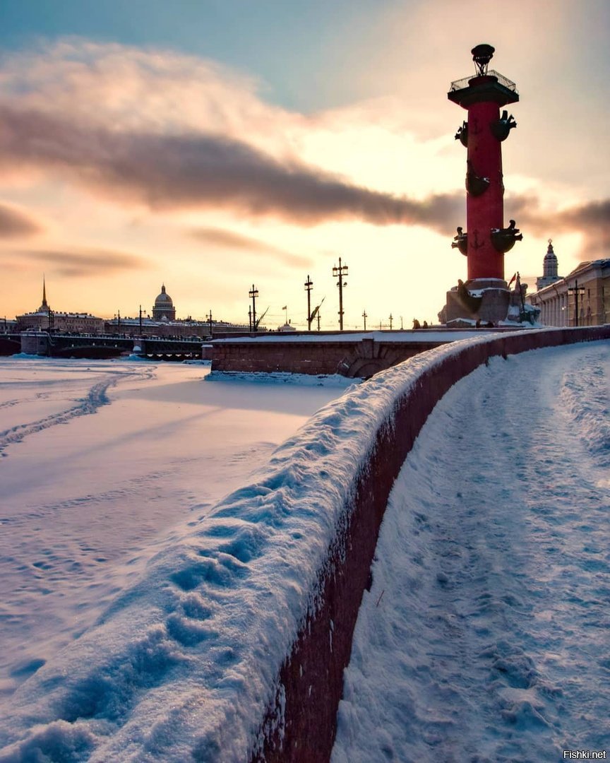 санкт петербург зимой красивые