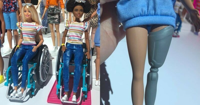 Т - толерантность: в США выпустят куклу Барби на протезах и в инвалидном кресле
