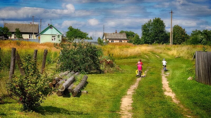 Каникулы в деревне