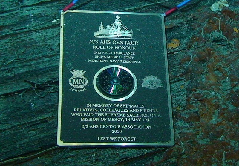 Обломки «Центавра» найдены на дне 20 декабря 2009 на глубине 2059 метров.