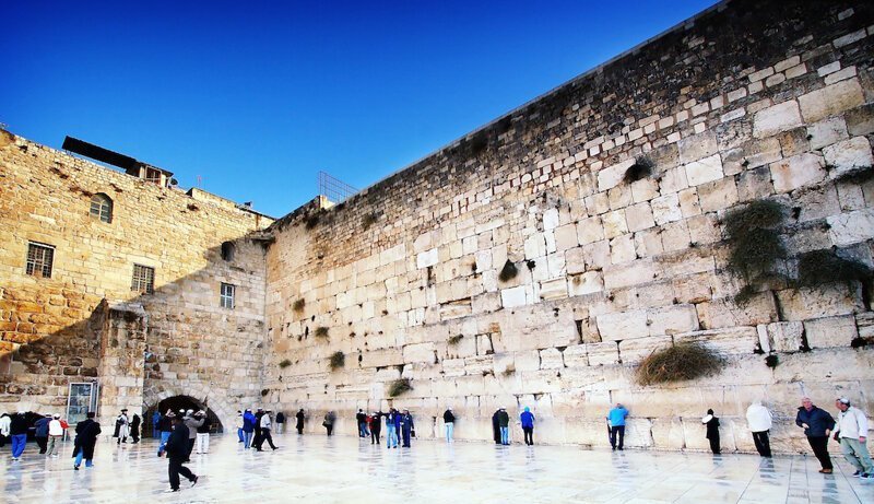 Стена Плача в Иерусалиме (Израиль)