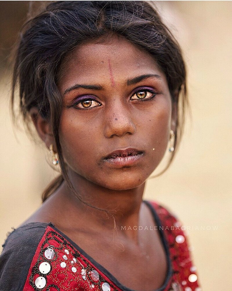 Ebony people from india