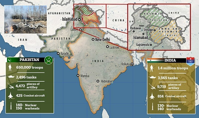 Индия и Пакистан: перерастет ли обмен авиаударами в масштабную войну?