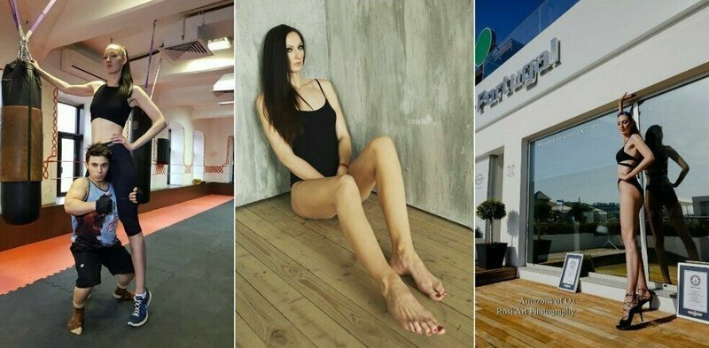 Екатерина Лисина — обладательница самых длинных ног