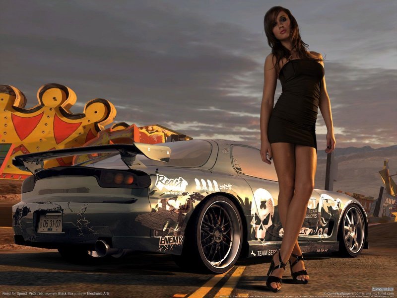 Реальные девушки из Need For Speed
