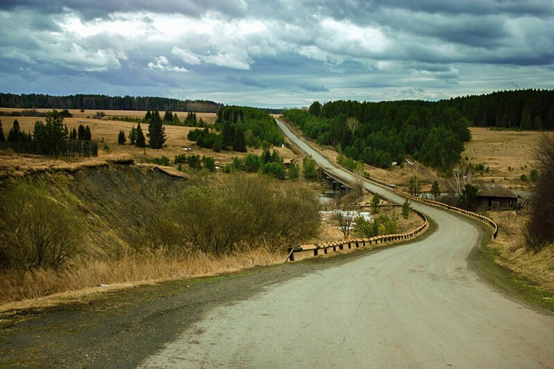 Красота сельских дорог