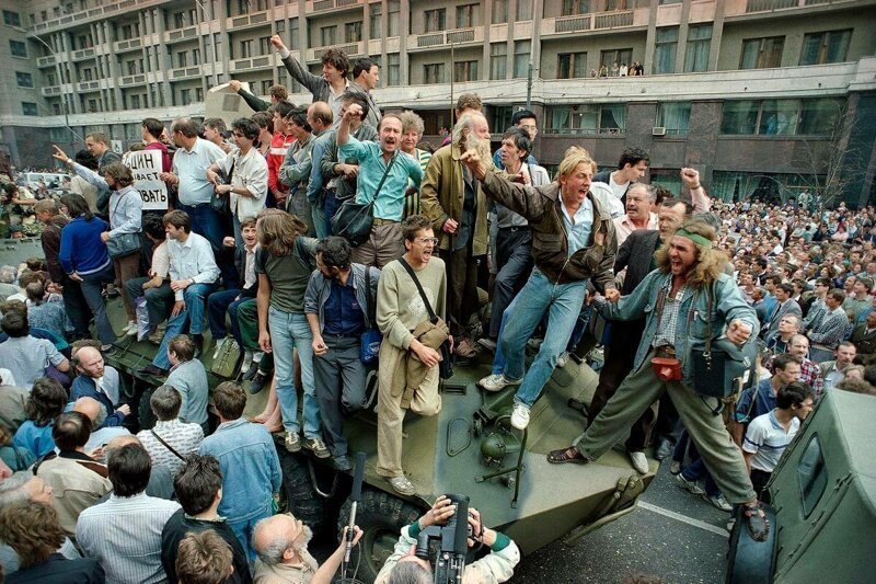 Москва 1991, августовский путч
