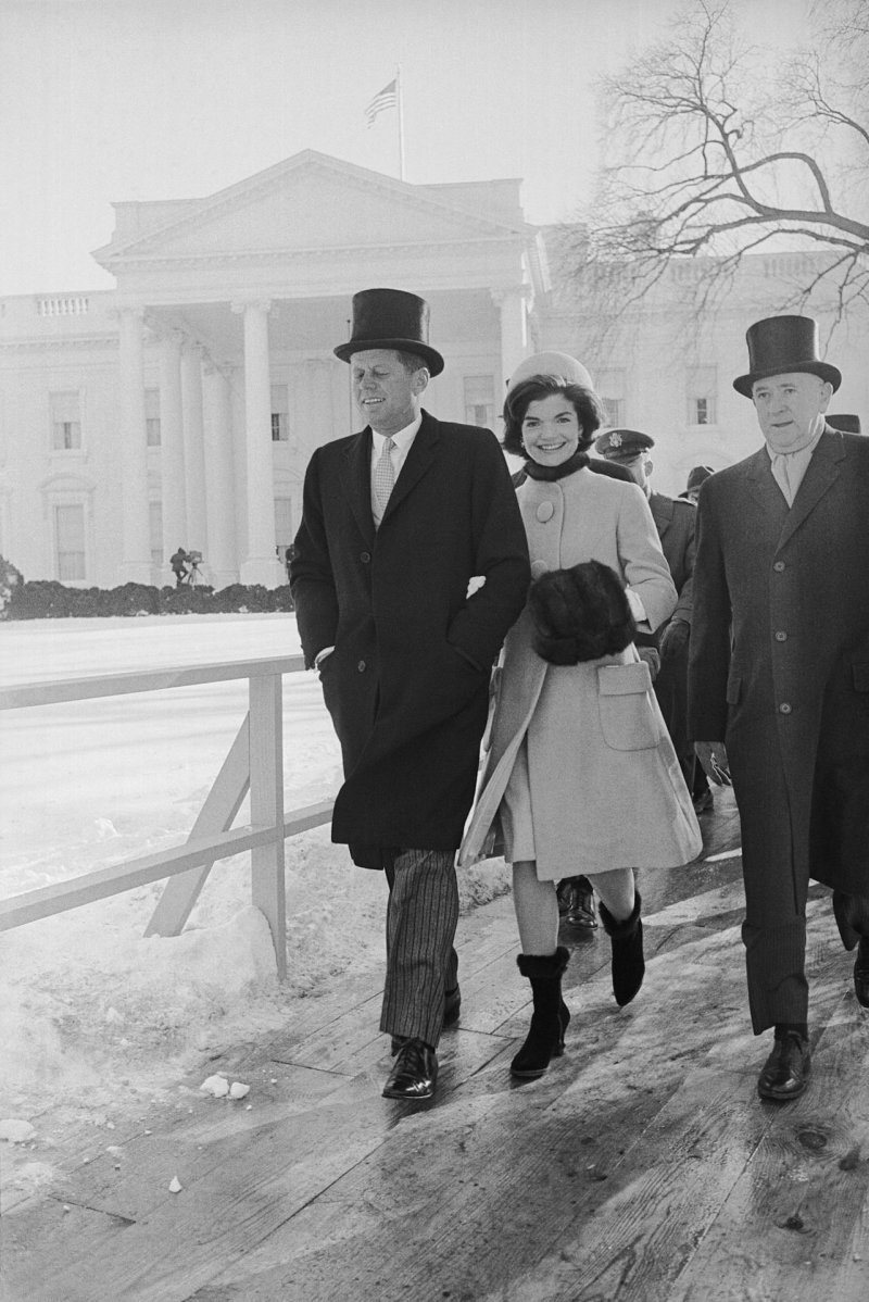 Снег на инаугурации президента США 20 января 1961 года
