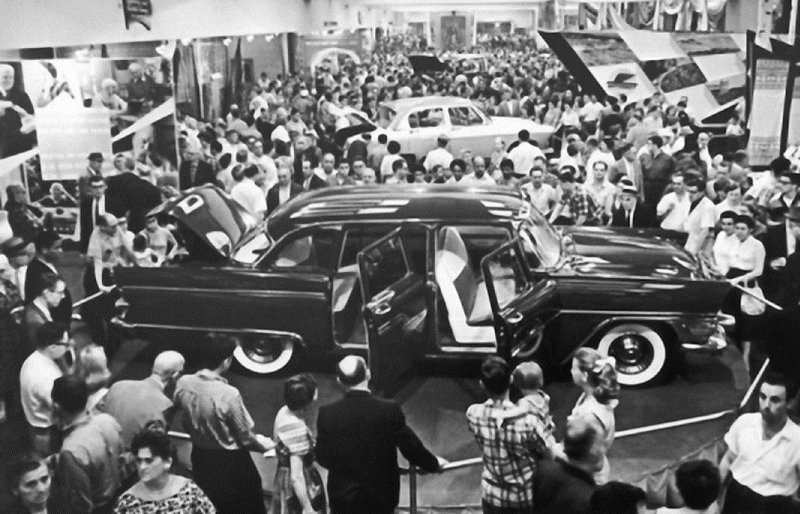 ГАЗ 13 на выставка в Нью-Йорке, 1959 год