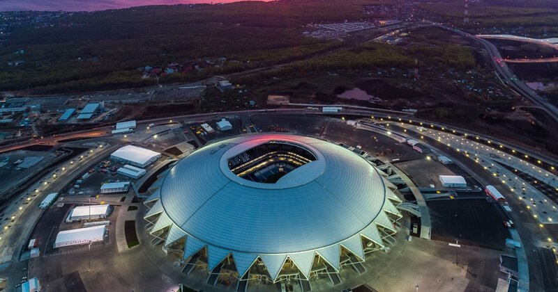 Сразу три российских стадиона признали лучшими в мире