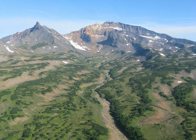 Спящая красавица вулкан на камчатке фото