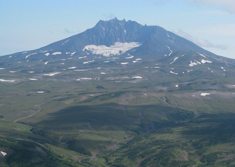 Спящая красавица вулкан на камчатке фото