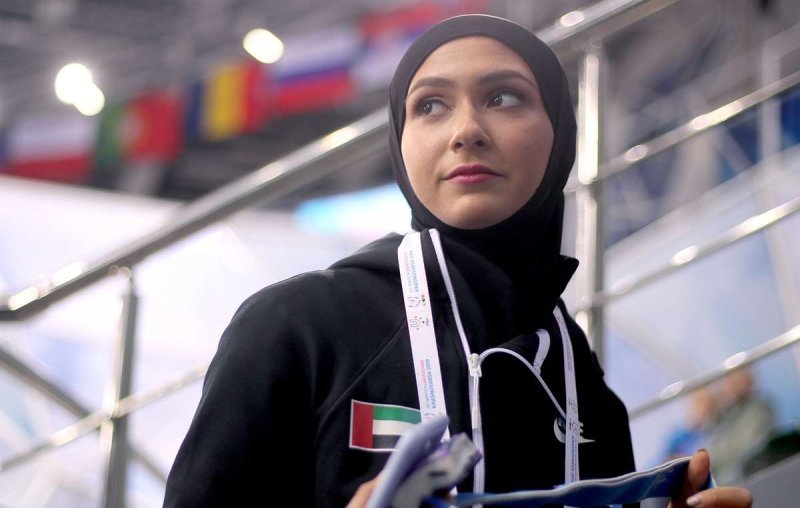 На Универсиаде в Красноярске выступила фигуристка в хиджабе