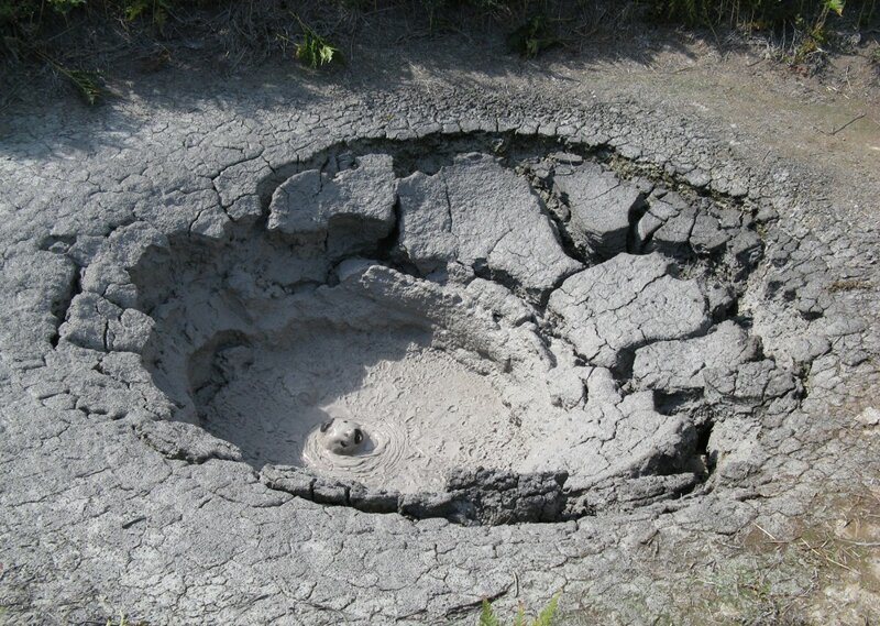 Камчатка. Кальдера вулкана Узон