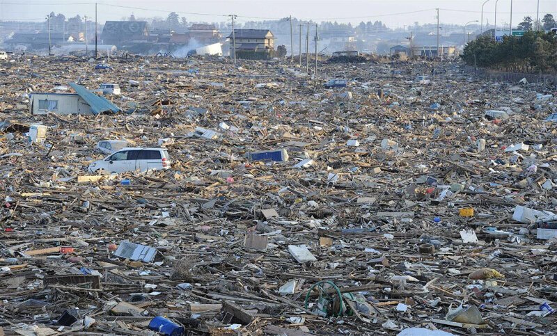 Япония. Фукусима. 8 лет назад
