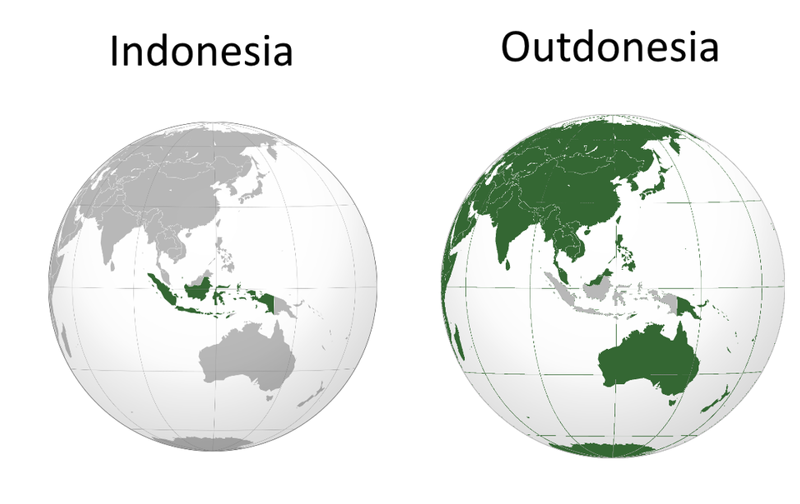 ИНдонезия и АУТдонезия