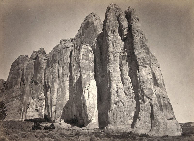 23. Национальный монумент Эль-Морро, штат Нью-Мексико, 1873 год. 
