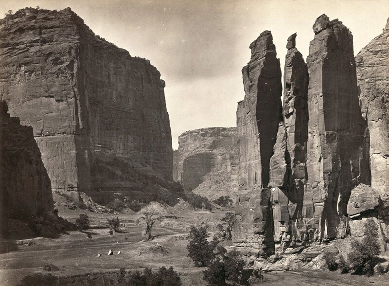 6. Национальный монумент Каньон Де Шейи на северо-востоке штата Аризона, 1873 год: