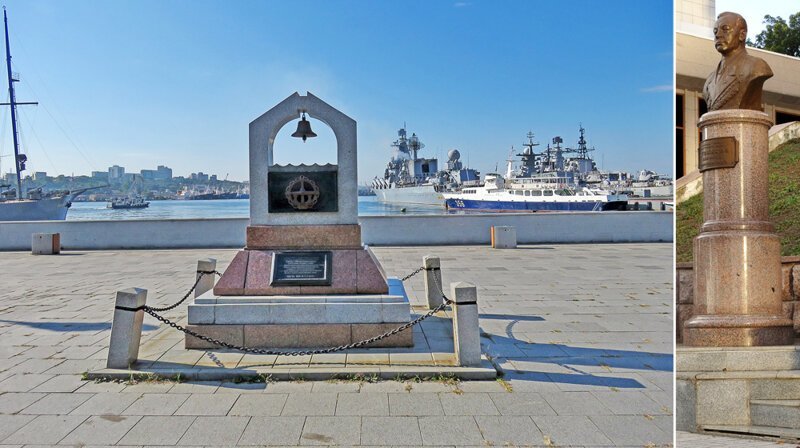Владивосток. Часть 3: вокзал и Корабельная набережная