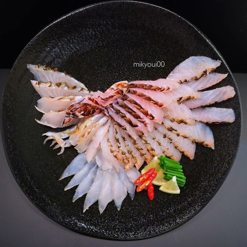 Слишком красиво, чтобы есть: Художник создаёт настоящие произведения искусства из сашими
