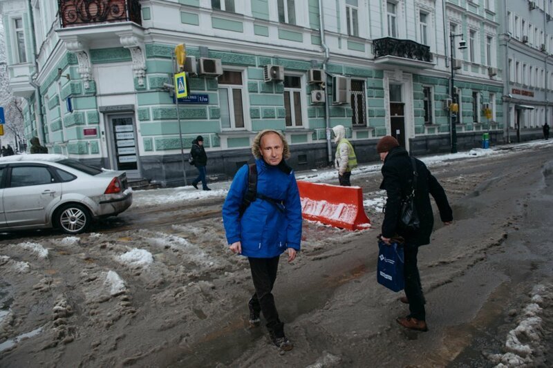 Я три дня ходил по Москве в маске Путина