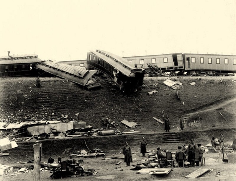 Крушение царского поезда на станции Борки, 17 октября 1888 года