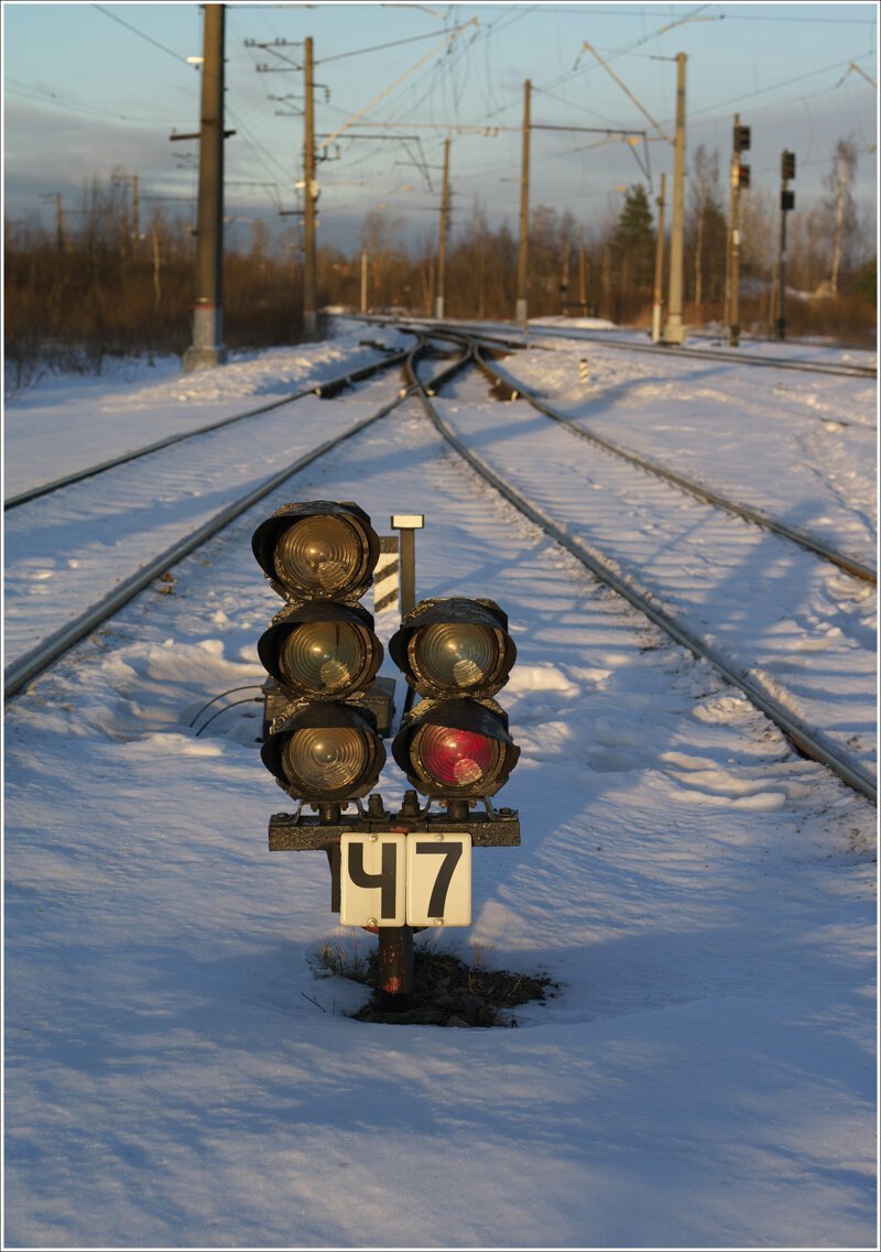 Железнодорожные светофоры