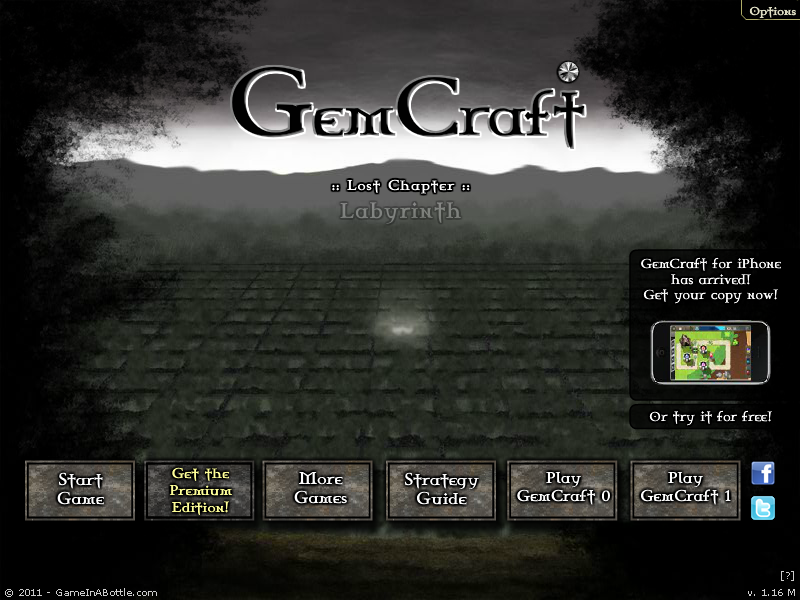 GemCraft lost chapter: Labyrinth (2011)