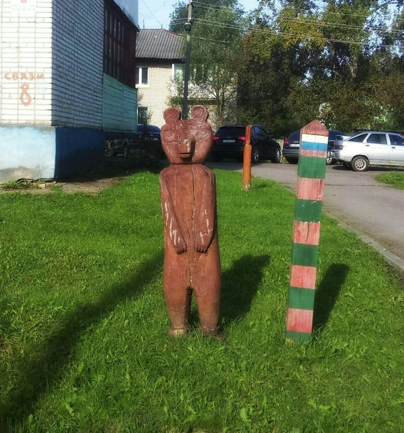 Образ медведя в советской и российской уличной скульптуре