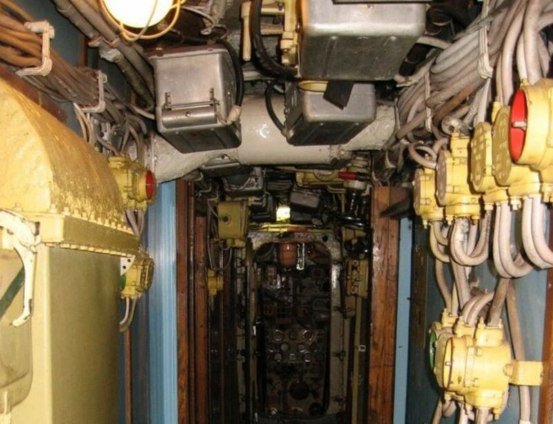 Внутри российской подводной лодки