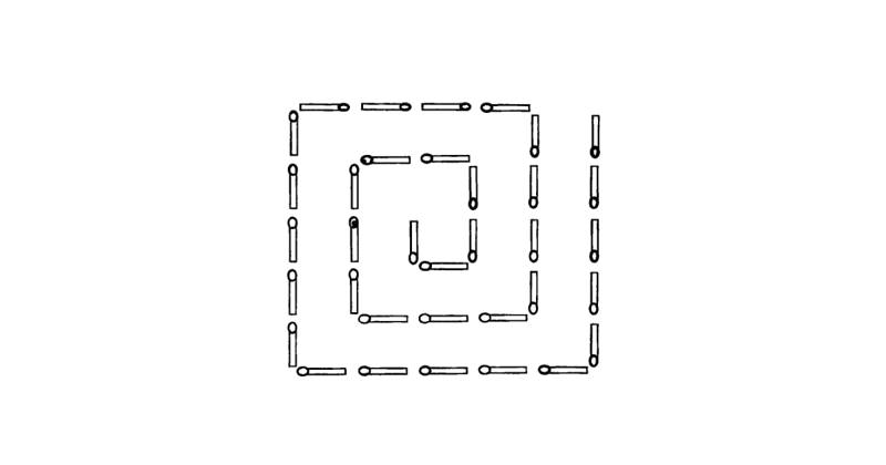 Головоломки со спичками: логические задачи и фигуры
