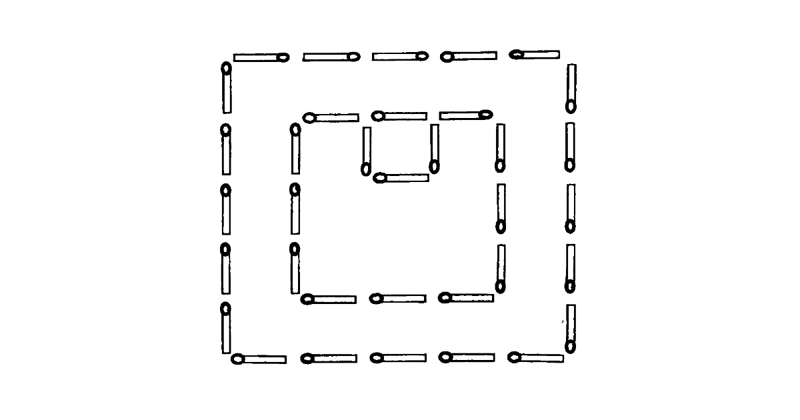 9 хитрых головоломок со спичками для тренировки воображения