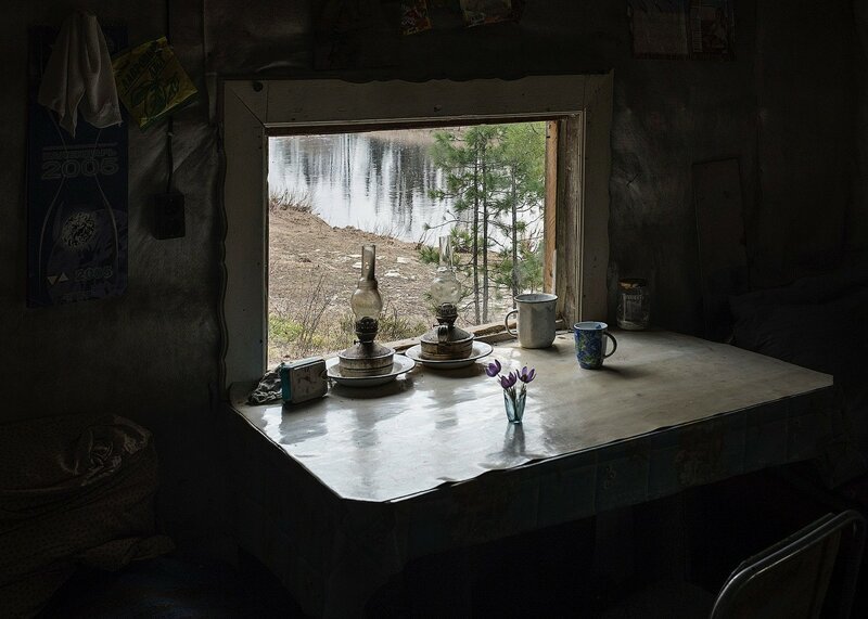 Жизнь далекого таежного поселка на снимках Елены Аносовой
