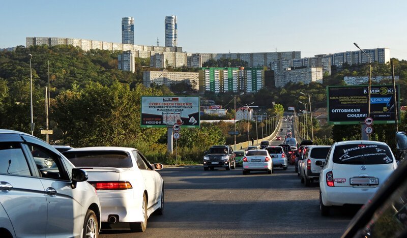 Владивосток. Часть 11: от Первой речки до Стеклянного пляжа