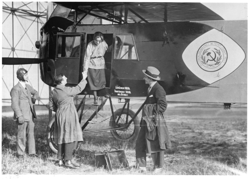 Один из первых советских пассажирских самолетов