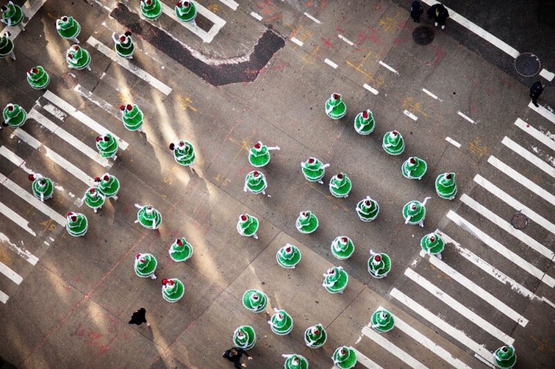 Нью-Йорк сверху на снимках Навида Барати