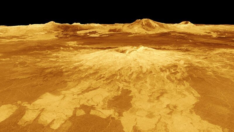 10. Сапас Монс, вулкан на Венере