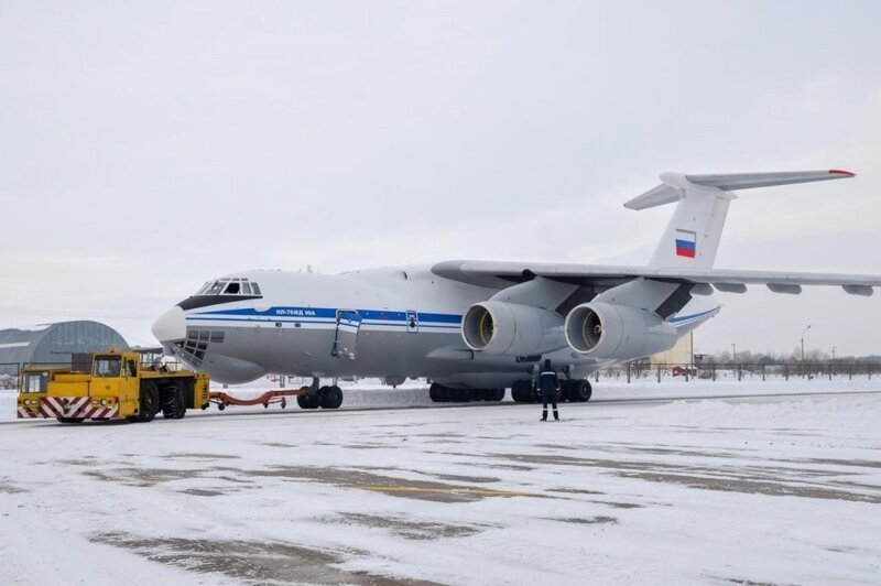 В Минобороны заявили о получении очередного тяжелого транспортника Ил-76МД-90А