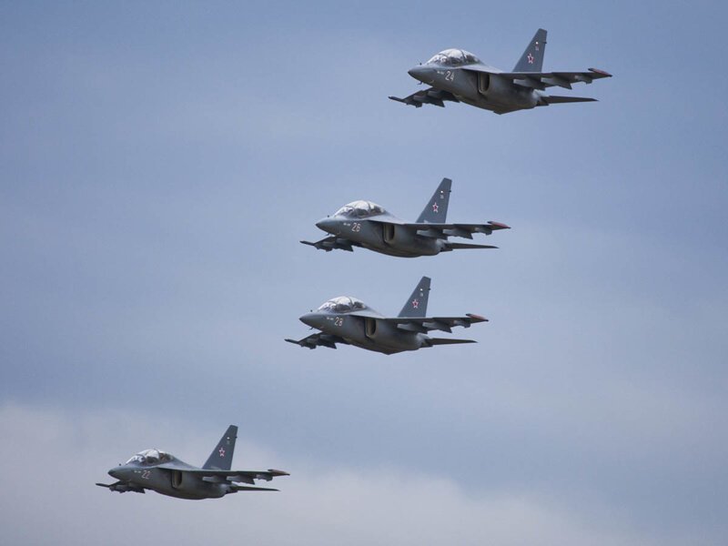 Россия поставила Мьянме еще шесть истребителей Як-130