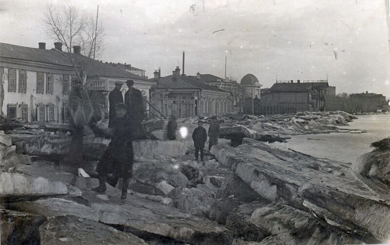 1928. Лед на Иртыше