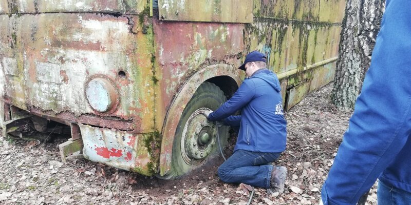 В Литве найден троллейбус МТБ-82Д