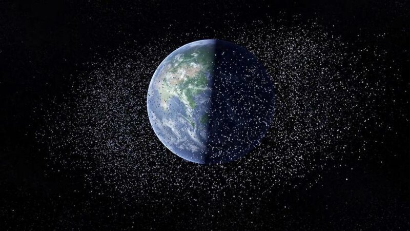 В России создан спутник для уничтожения космического мусора на орбите Земли