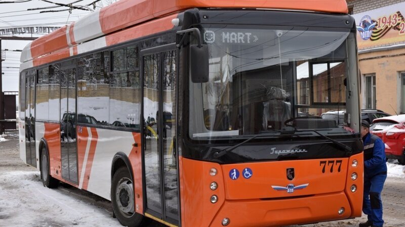 В Кирове запущен в тестовую эксплуатацию троллейбус с большим автономных ходом производства УТТЗ