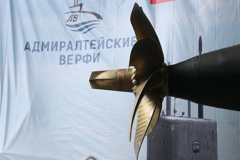 В Петербурге спущена на воду подлодка "Петропавловск-Камчатский"