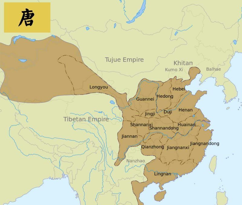 12. Империя Тан, 669 год