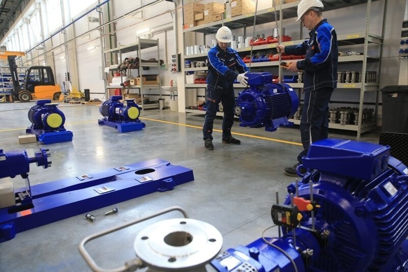 В московском технопарке «Индиго» открыт завод по производству насосного оборудования