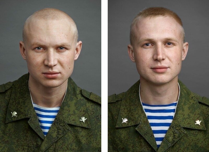 Как российская армия меняет человека: фото "до" и "после"