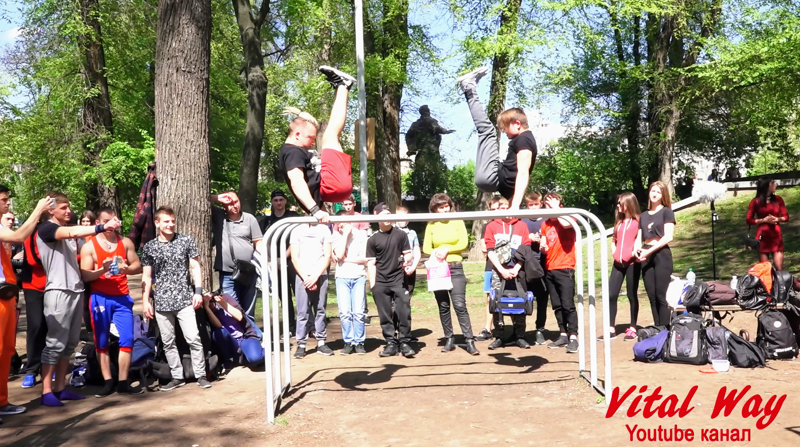 Открытие сезона 2018 Street Workout в Днепропетровске